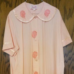 Vintage Paulette Nightie Nightgown light pink euc